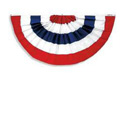 Red White and Blue Stripes Full Fan