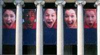religious banners, patriotic banners, patriotic bunting