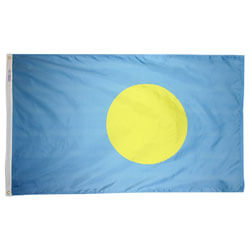 Republic of Palau (Belau) Flag