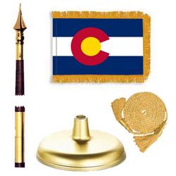 Colorado Indoor Flag Set