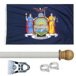 American Made new York Flag