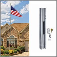 In-Ground Commercial Flag Poles