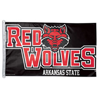 Arkansas State Red Wolves Flag