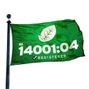 ISO 14001/2004 Flag