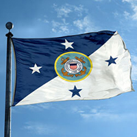 Coast Guard Commandant flag