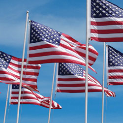 American Flags - Outdoor