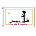 lest they be forgotten, flag for the fallen, flag and banner