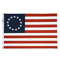 Cotton Betsy Ross flag
