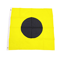 Nylon 'I' International Code Signal Flag