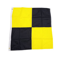 Nylon 'L' International Code Signal Flag