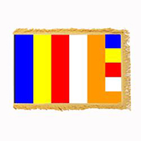 BUDDHIST Fringed with Pole Hem