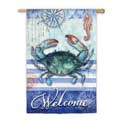Striped Crab Welcome Banner