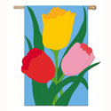 Spring Flowers Banner