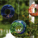 Glass Circle Bird Feeders