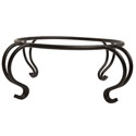 Scroll Detail Table Top Birdbath Pedestal