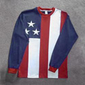 American Flag Long Sleeved Shirt