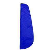 Nylon Royal Blue Feather Flag