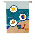 Beach Ball Spinner Banner