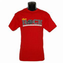 Cotton-Red The Rock T-Shirt