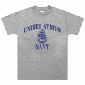 Navy Stencil Oxford T-shirt