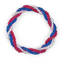 Red/White/Blue Twist Bracelet