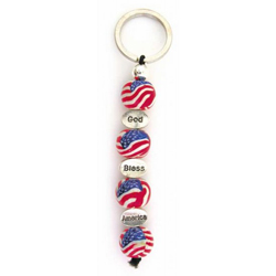 Patriotic Key Ring