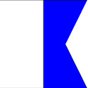 A International Code Signal Decal