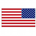 Right-Hand American Flag Decal