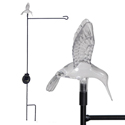Solar Garden Banner Stand
