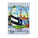 Nautical Happy Father's Day Banner