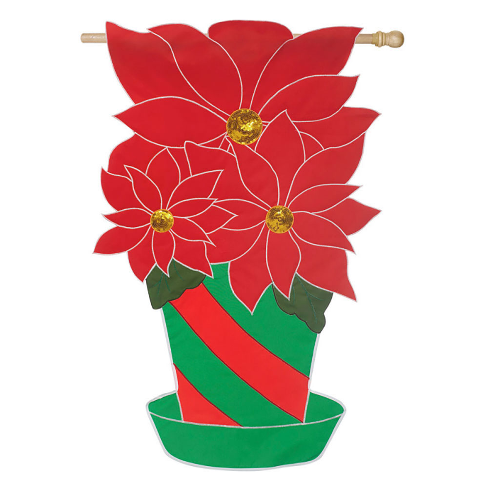 poinsettia banner