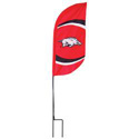 Arkansas Razorbacks Feather Flag Package