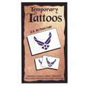Air Force Logo Temporary Tattoos
