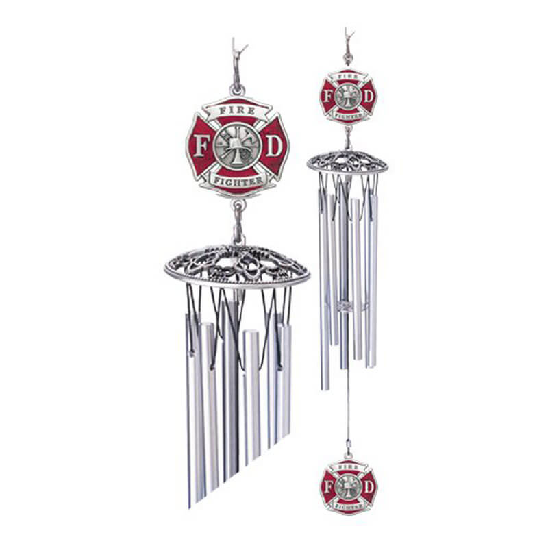 Fire Fighter Wind Chimes