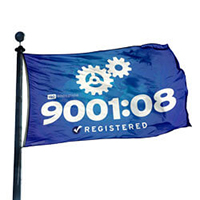 ISO 9001/2008 Flag
