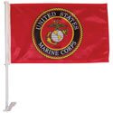 U.S. Marine Corps Car Flag