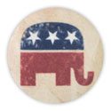 Republican Fabric Buttons