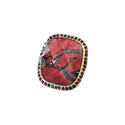 Arkansas Razorback Oversized Bling Ring