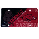 Razorbacks License Plate