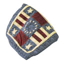 Americana Quilt Throw Blanket