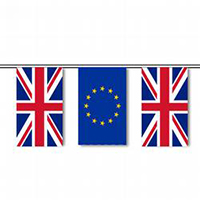 United Kingdom & E.U. String Pennants