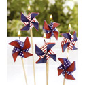 Pinwheel Candles