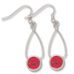 Razorbacks French Loop Earrings