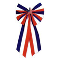 Outdoor Patriotic Bow