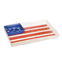 American Flag Chip & Dip Tray