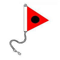 Nylon Snap Ring Battle "E" Pennant