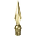Staff Spear Ornament with Ferrule