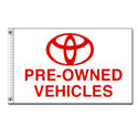 Toyota Pre-Owned Vehicles flag