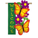 Butterfly Garden Welcome Banner
