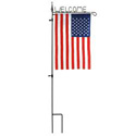 Welcome Garden Banner Stand